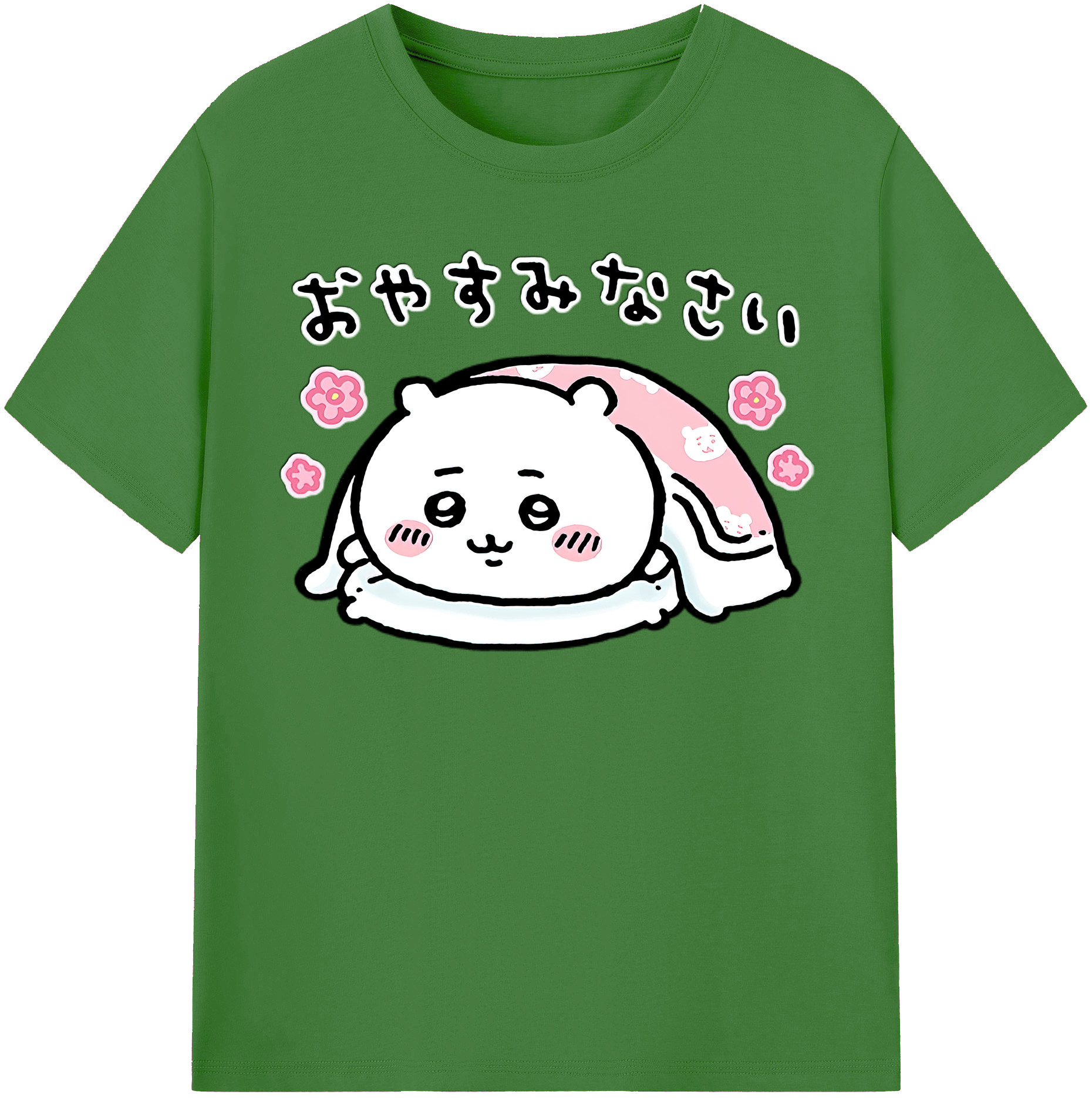 （画像用） ちいかわ ちいかわ Chii-kawa chiikawa レディースカジュアルプリントTシャツ（綿100％）